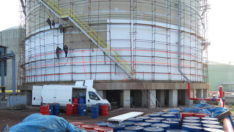 Cold Insulation – Polyurethane Injection